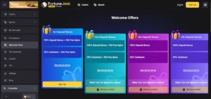 FortuneJack bonus offer
