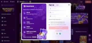 Trustdice Registrering og medlemskap