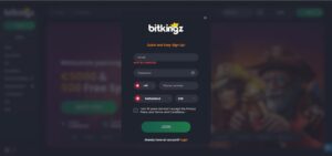 BitKingz Registrering og medlemskap