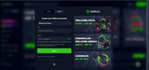 Bets.io Registrering og medlemskap