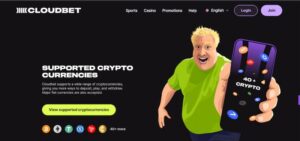 Cloudbet innskudd og uttak