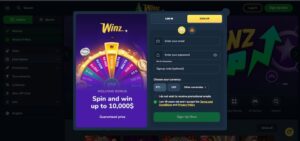 Winz.io Registrering og medlemskap