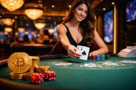 Bitcoin-casino med live dealer