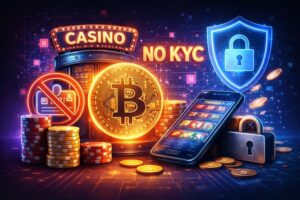 Bitcoin-casinoer uten ID-verifisering og KYC