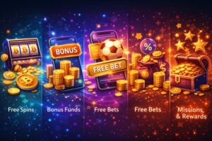 Typer bonus uten innskudd i nye kryptokasinoer