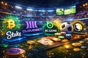 Topp 4 kryptokasinoer med sportsbook