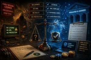 Lisensiering og regulering i Bitcoin-kasinobransjen
