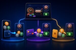 Vanlige typer kryptoinnskudd på casino