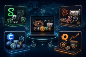Fire eksempler på utenlandske casinoer med krypto