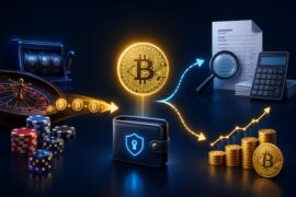 Skattefrie Bitcoin-kasinoer: skatt, uttak og kryptogevinster